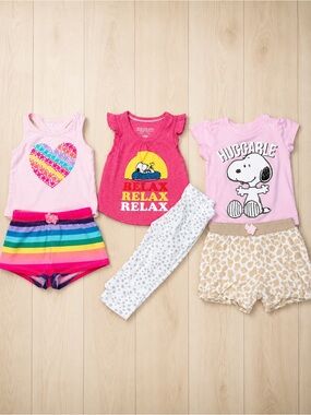 Baby girls size 12 months clothing girls lot bundle outfits snoopy